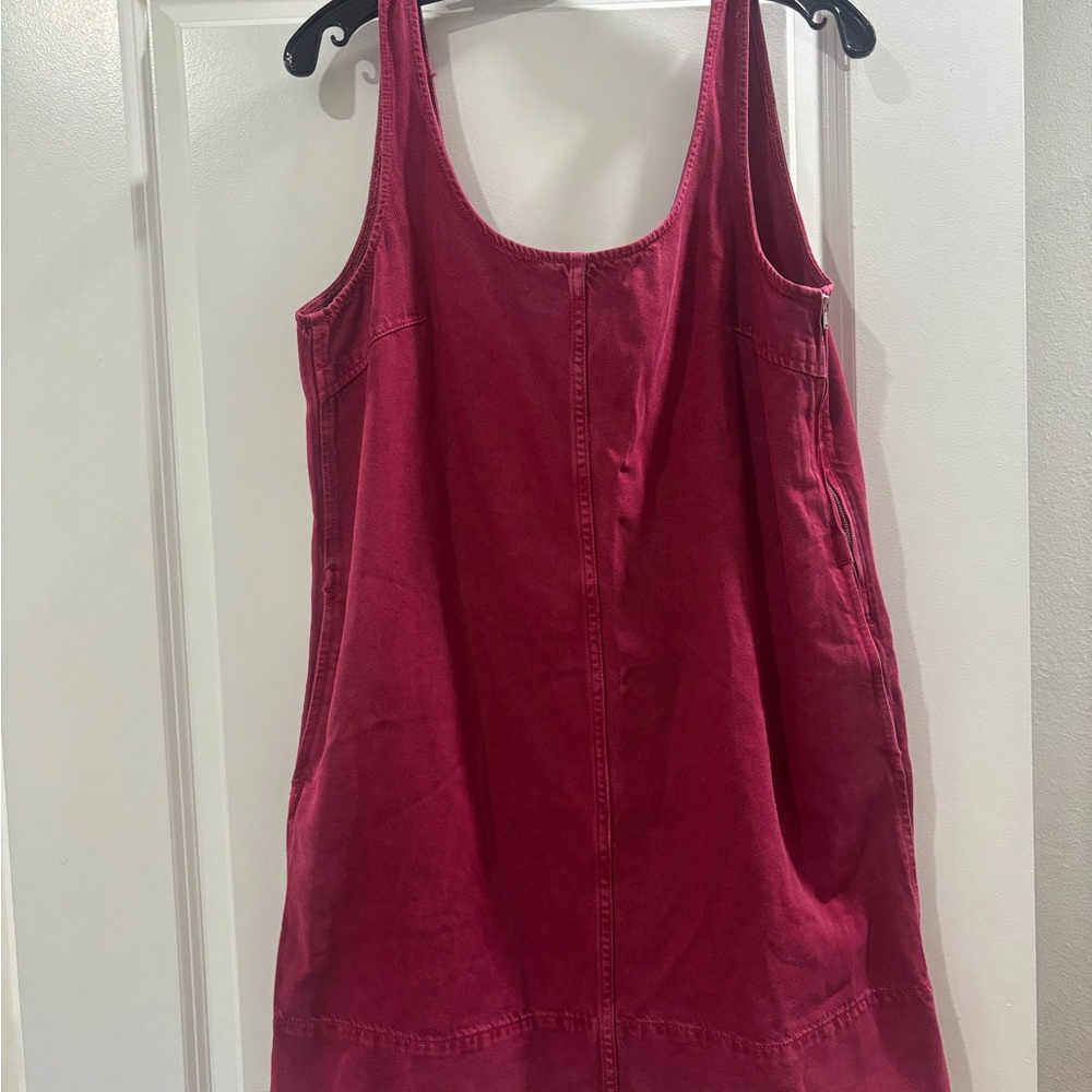 Madewell Red Midi Dress